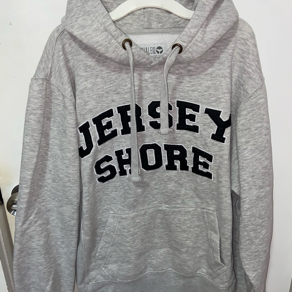 Grey Whale Outfitters Grey Jersey Shore Hoodie Men